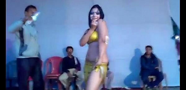  Hot Indian Girl Dancing on Stage